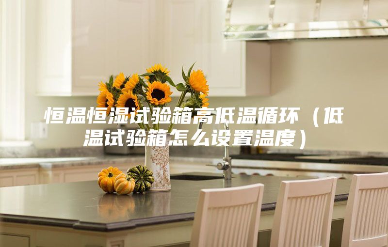 恒溫恒濕試驗(yàn)箱高低溫循環(huán)(低溫試驗(yàn)箱怎么設(shè)置溫度)