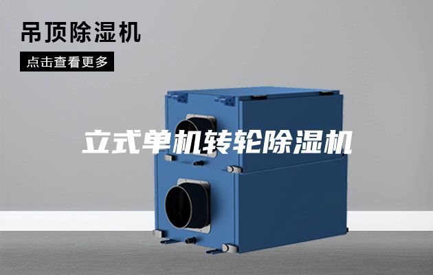立式單機轉輪除濕機