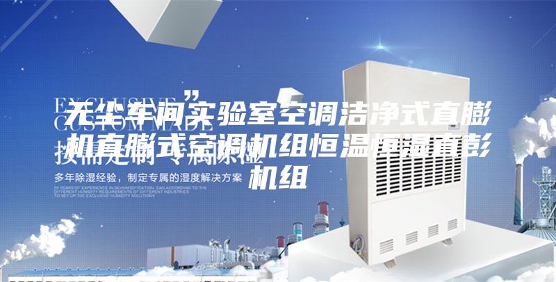 無塵車間實驗室空調潔凈式直膨機直膨式空調機組恒溫恒濕直彭機組