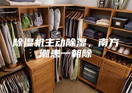 除濕機主動除濕，南方潮患一朝除