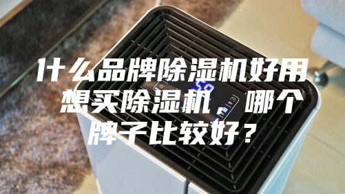 什么品牌除濕機好用 想買除濕機，哪個牌子比較好？