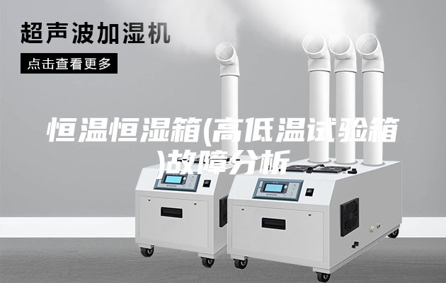 恒溫恒濕箱(高低溫試驗(yàn)箱)故障分析