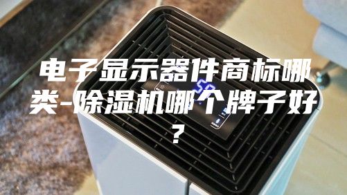 電子顯示器件商標(biāo)哪類-除濕機(jī)哪個(gè)牌子好?