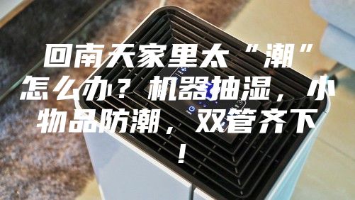 回南天家里太“潮”怎么辦？機器抽濕，小物品防潮，雙管齊下！