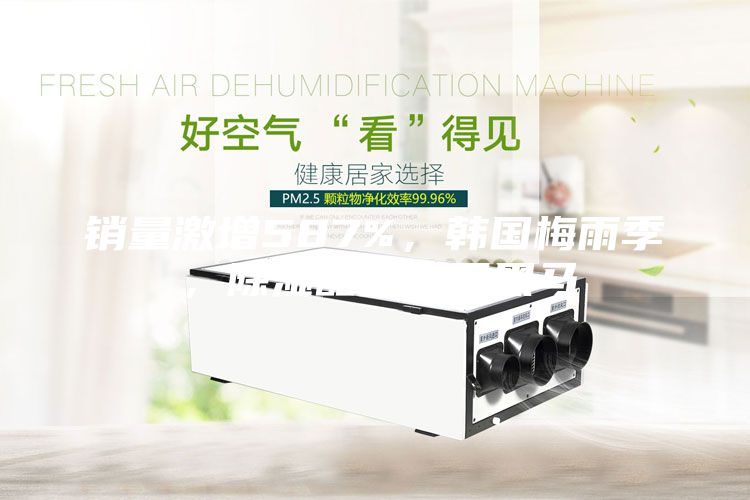 銷量激增587%，韓國梅雨季，除濕器成類目黑馬