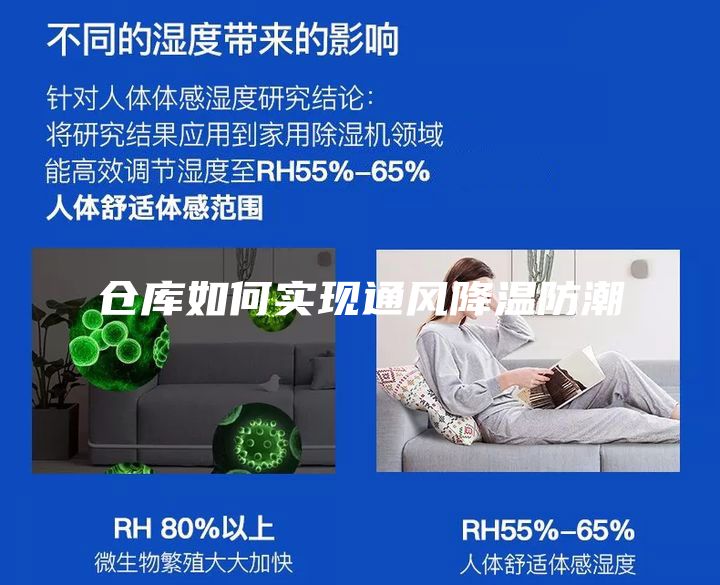 倉庫如何實現(xiàn)通風降溫防潮